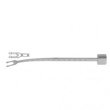 Obwegeser Septonasal Osteotome Graduated Stainless Steel, 18.5 cm - 7 1/4" Blade Width 4 mm